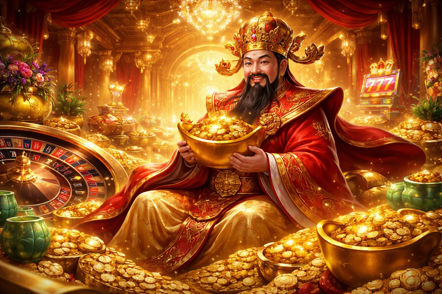 Hình ảnh sân vận động với ánh đèn rực rỡ tượng trưng cho cá cược thể thao
